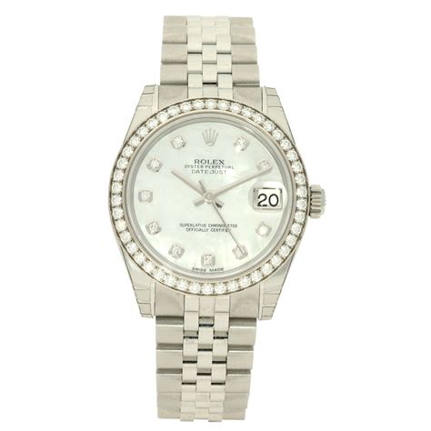 rolex 31mm datejust diamond dial|Rolex Datejust 31mm diamond bezel.